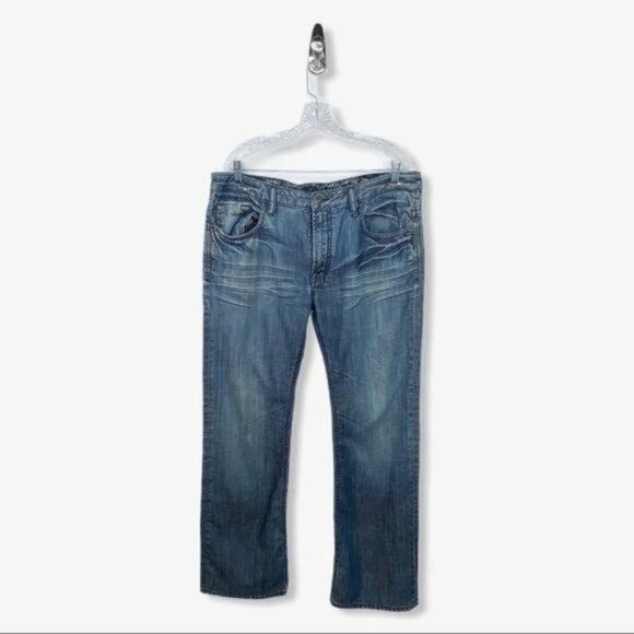 Buffalo David Bitton Other - BUFFALO DAVID BITTON Mens Jeans Size 36 x 32 Blue Denim Casual Straight Leg